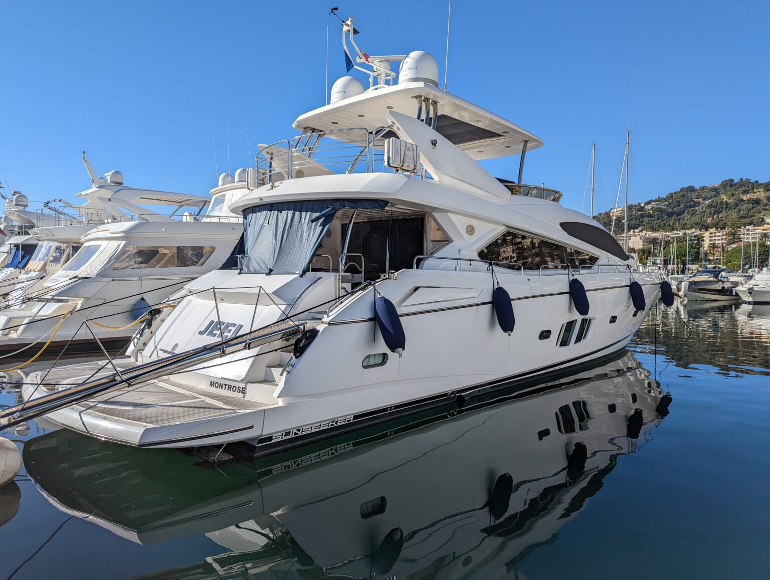 pre owned sunseeker yachts for sale